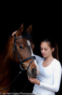 Black series portretten paarden